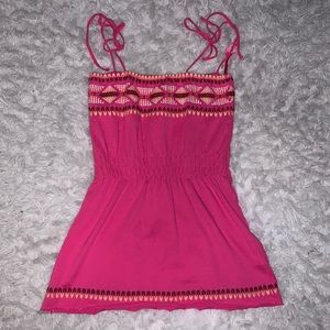 PINK Y2K STRING TOP !! SIZE S